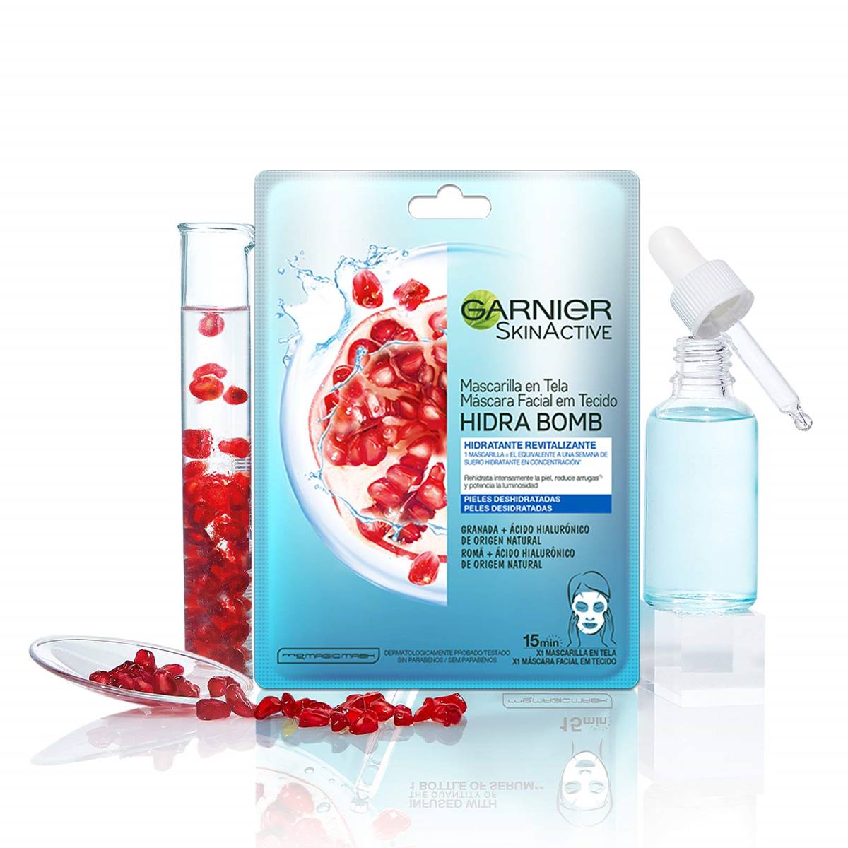 Garnier mascarilla hidra bomb piel normal o seca